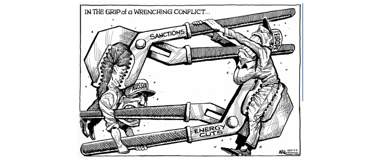 In the grip of a wrenching conflit
