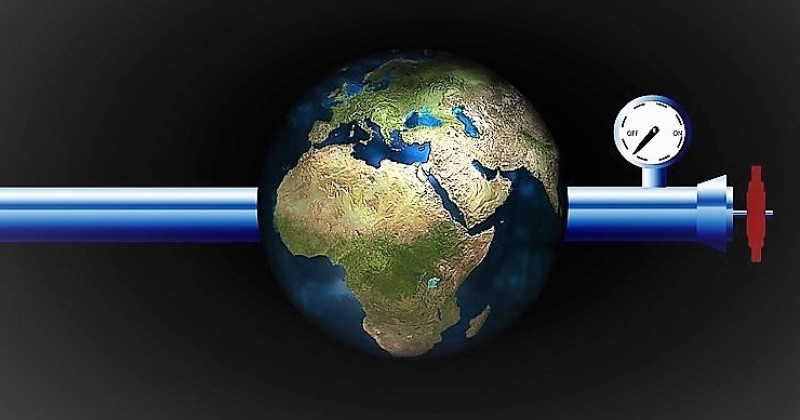 Mundo, gasoducto